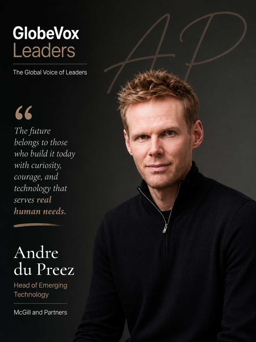 Andre du Preez The Man Teaching Insurance to Think Differently About Technology