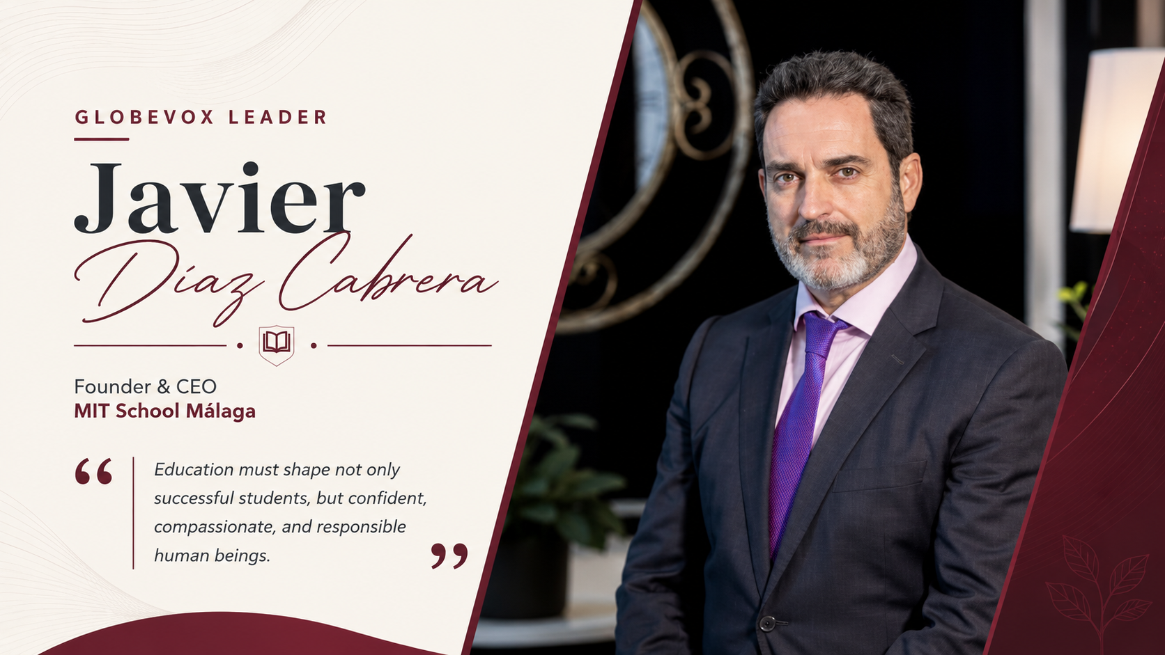 Javier Díaz Cabrera The Educator Transforming the Future of Education GlobeVox Leaders