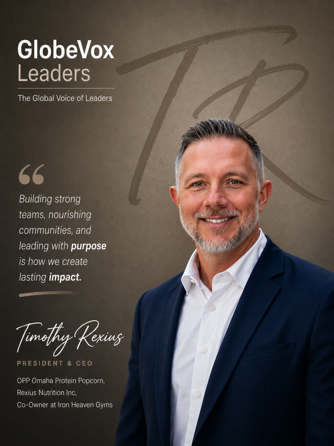 Timothy Rexius The Omaha Entrepreneur Who Built a Health and Fitness Empire One Handshake at a Time
