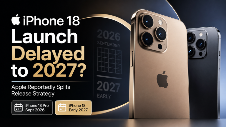 iPhone 18 Launch Could Shift to 2027 as Apple Reportedly Splits Its Release Strategy