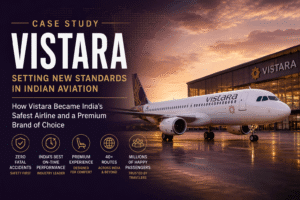 Vistara Airlines case study - premium airline success in India