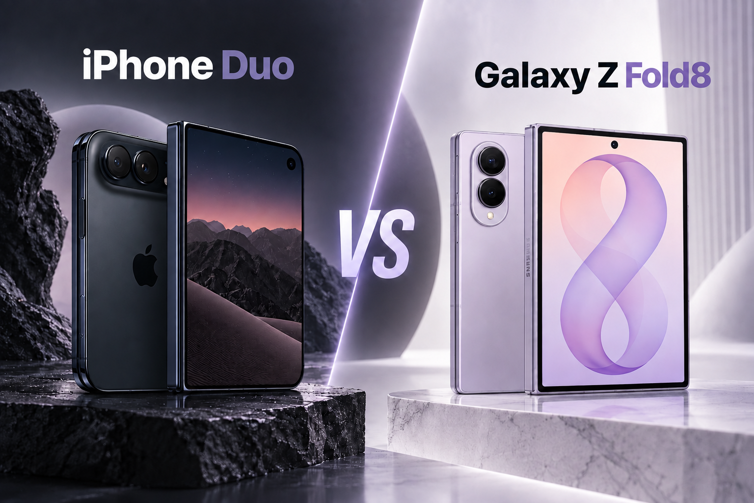 iPhone Duo vs Samsung Galaxy Z Fold8: Which Foldable Phone Is Better in 2026?