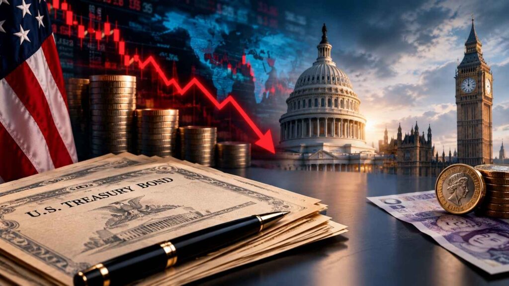 Global Bond Sell-Off Deepens as US Treasury Yields Hit 24-Year High, UK Borrowing Costs Pass 6%