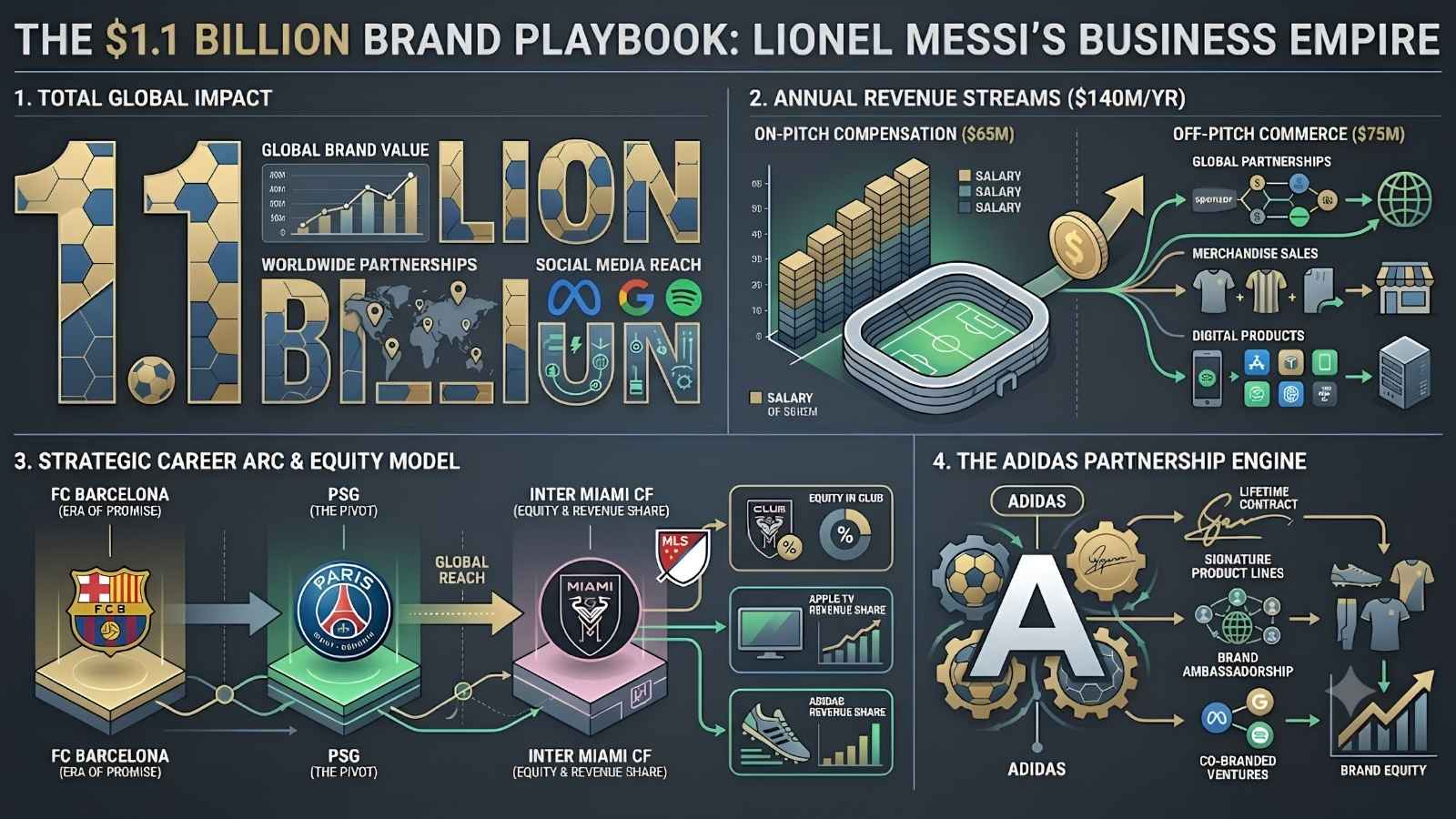 Lionel Messi's Business Empire: Net Worth & Investments | GlobeVox Leaders