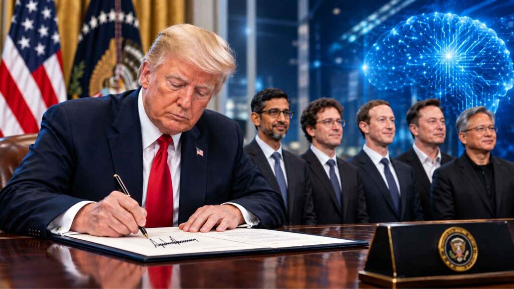 Trump Renames AI “Super Intelligence”: Executive Order, Tech Accord and What Happens Next